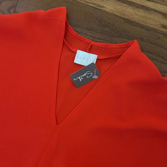 NWT Karlie Mini Dress V Neck Dress Size Small Lightweight Gameday Party Sorority - Picture 6 of 9